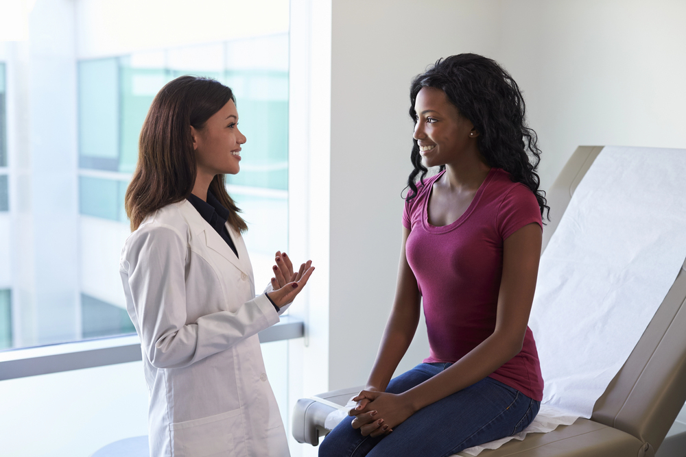 Doctor measuring a patient’s blood pressure