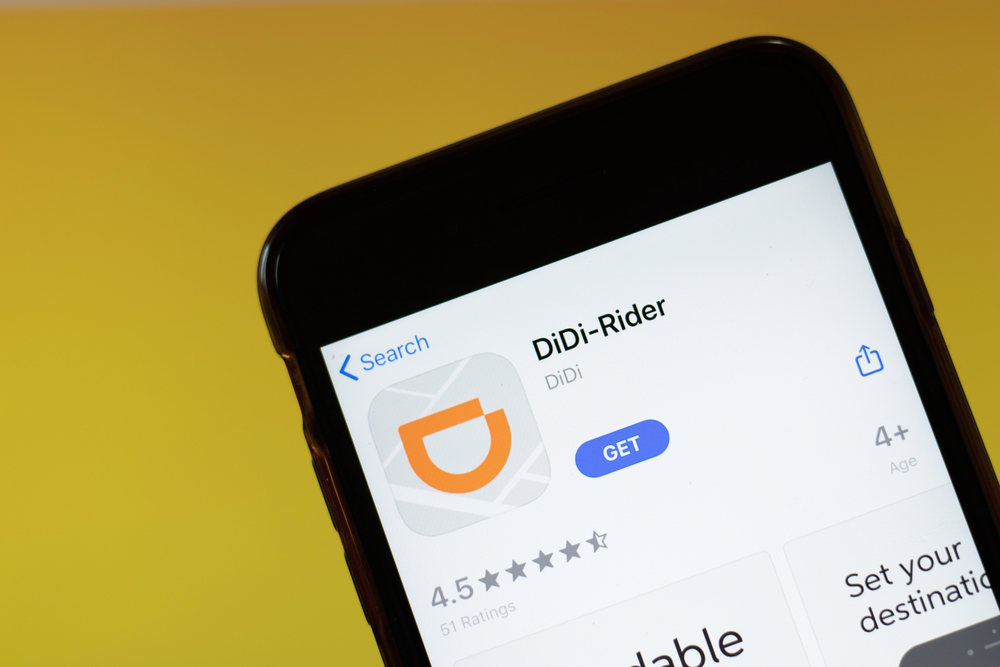 Using Didi as a Foreigner in Shenzhen, English interface